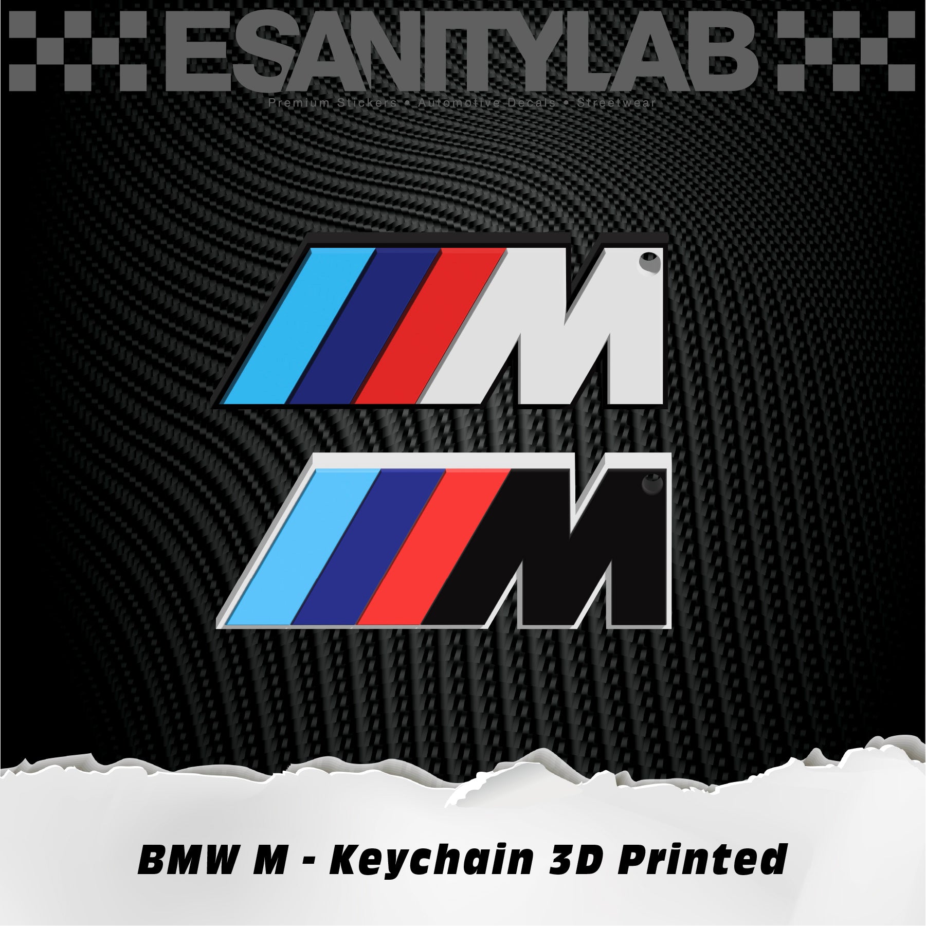 BMW M - Premium 3D Keychain