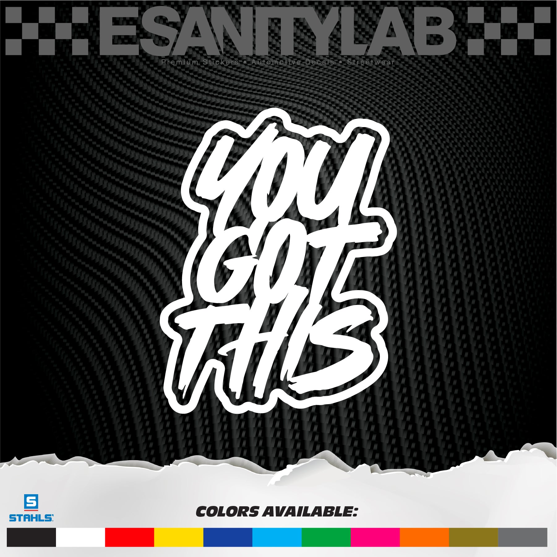 You Got This – Premium Vinyl Decal Sticker